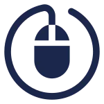 Mouse Circle SVG Icon